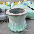 FRP Flange Elbow Tee Tee Plastics Pittings